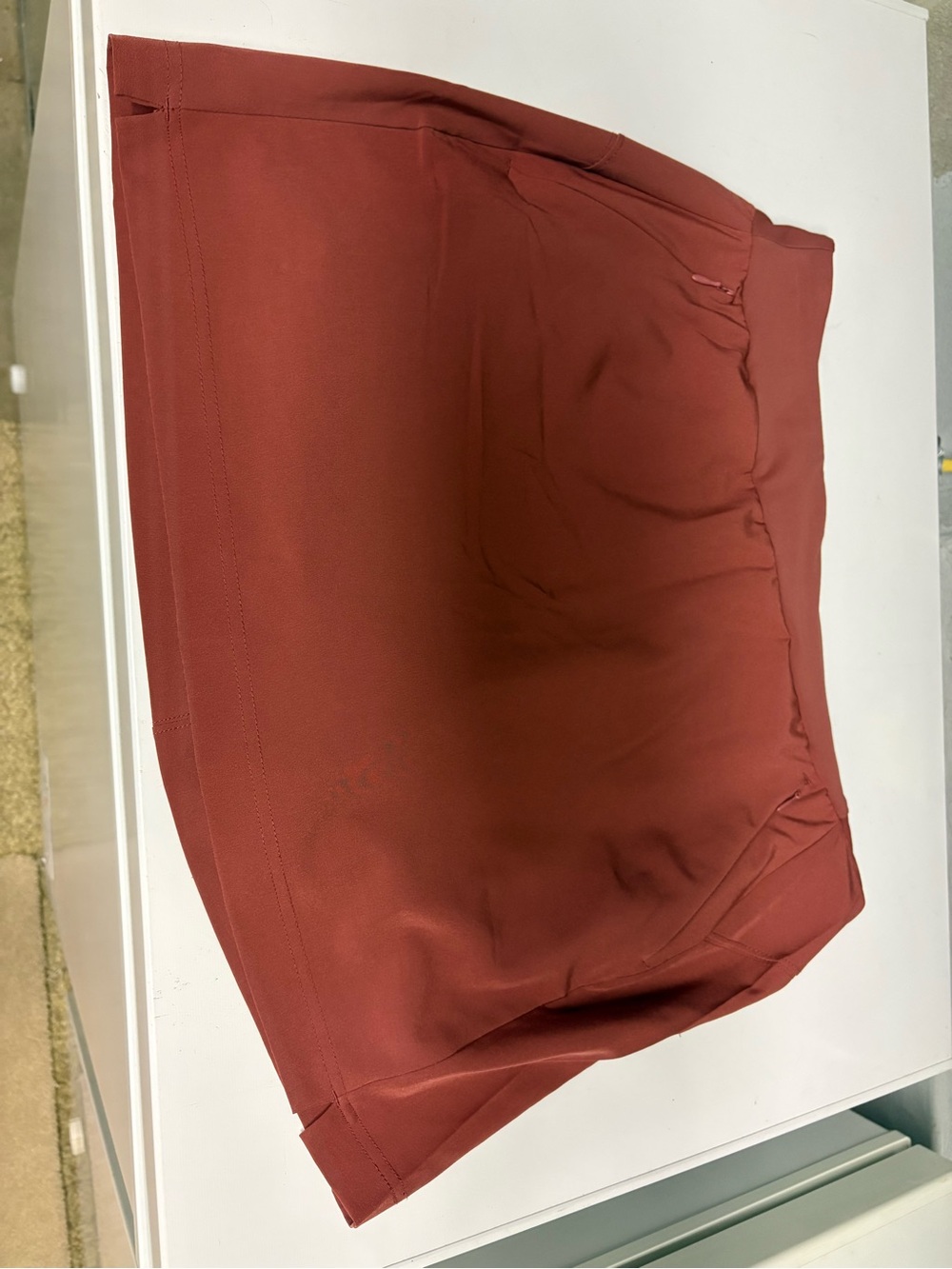 RBX Rust-Tone Activewear Skirt - Picture 3 of 5